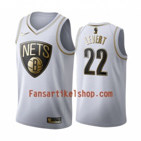 NBA Brooklyn Nets Trikot Caris LeVert 22 Nike 2019-2020 Weiß Golden Edition Swingman - Herren